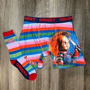Chucky Good Guys Boxer Brief and Sock Combo Set - Small